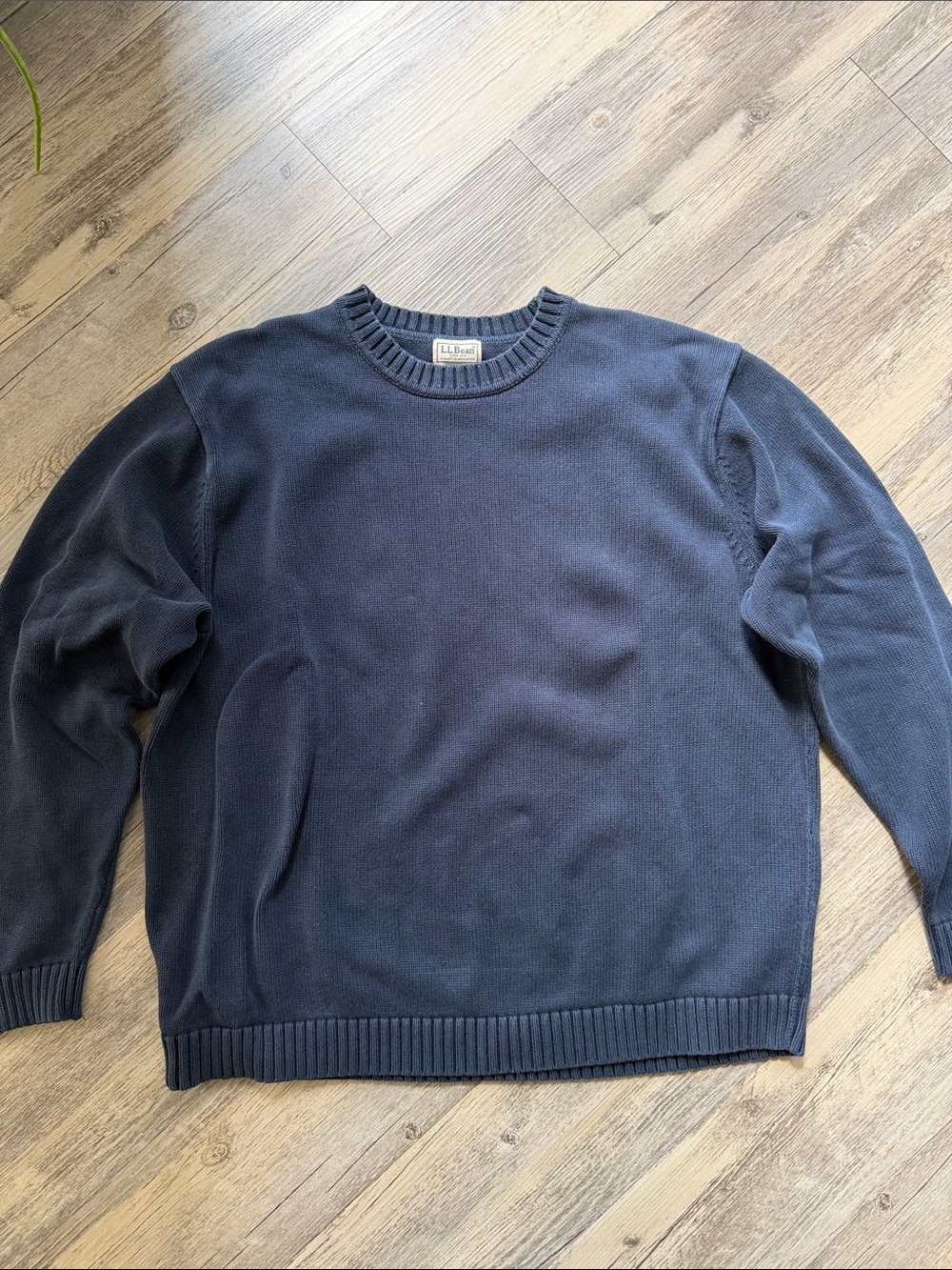 L.L. Bean Navy Crewneck Sweater